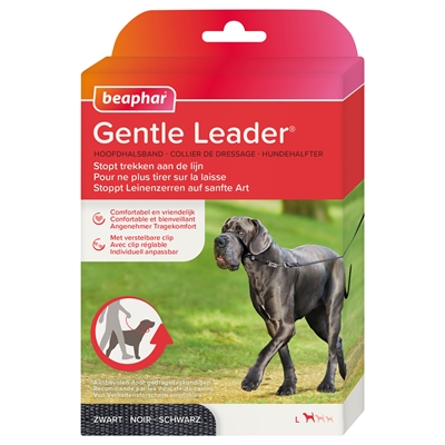 Beaphar gentle leader zwart groot