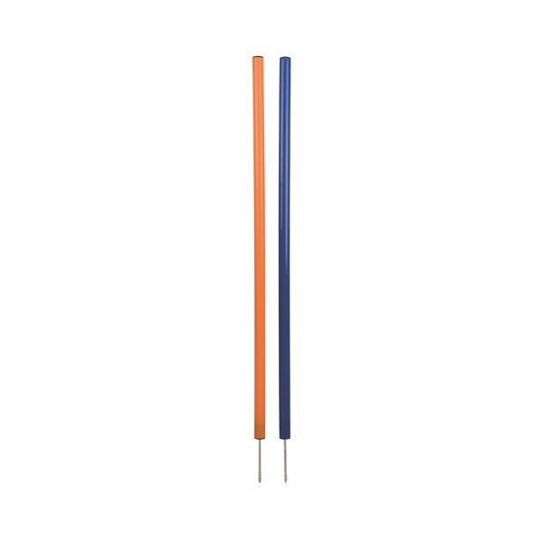 Trixie dog activity agility slalom stokken blauw / oranje