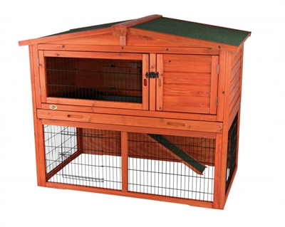 Trixie natura konijnenhok met ren bruin middel