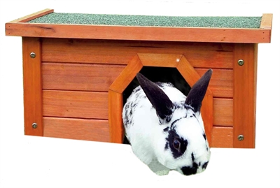 Trixie natura knaagdierhuis bruin klein