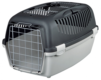 Trixie reismand capri open top lichtgrijs / donkergrijs groot