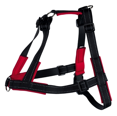 Trixie hondentuig lead'n'walk soft tuig zwart
