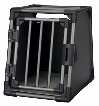 Trixie vervoersbox aluminium grafiet klein