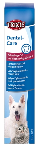 Trixie gebitsverzorgende gel met rundvleessmaak
