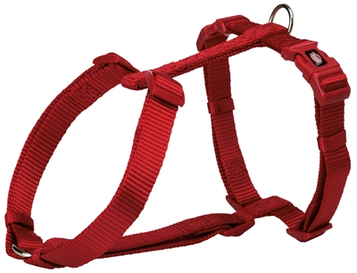 Trixie hondentuig premium h-tuig rood groot