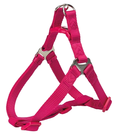 Trixie hondentuig premium one touch fuchsia middel