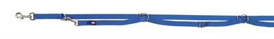 Trixie hondenriem premium verstelbaar royal blauw 300X2