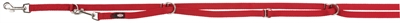Trixie hondenriem premium verstelbaar rood 300X1.5