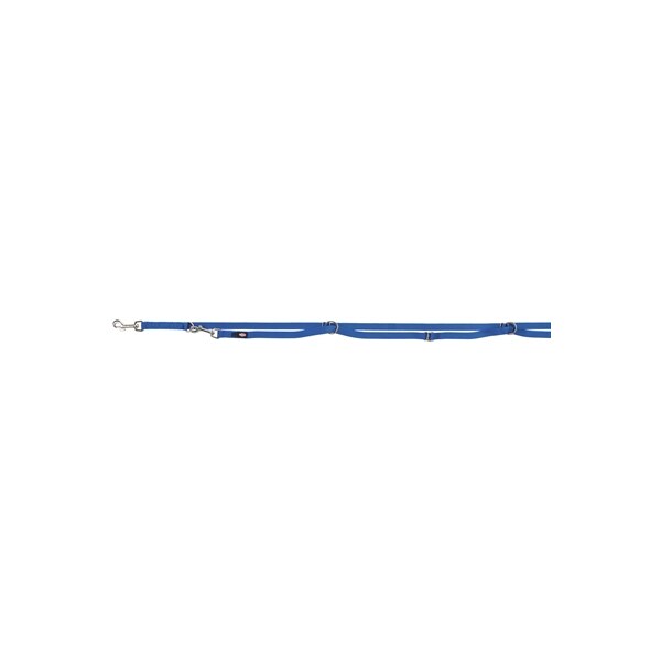 Trixie hondenriem premium verstelbaar royal blauw 300X1.5