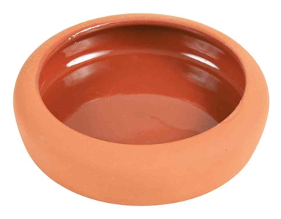 Trixie keramische voerbak / drinkbak afgerond middel