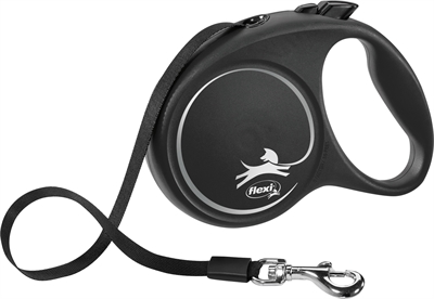Flexi rollijn black design tape zwart tot 25KG