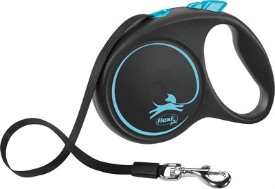 Flexi rollijn black design tape blauw tot 25KG