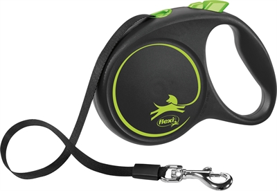 Flexi rollijn black design tape groen tot 25KG