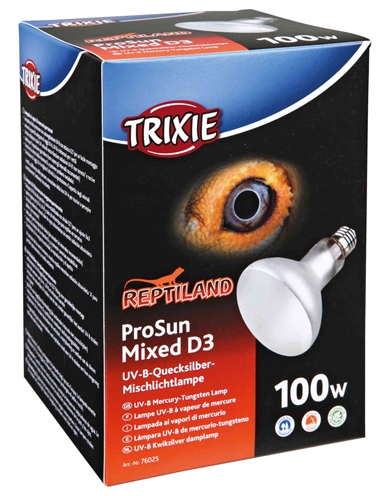 Trixie reptiland prosun mixed d3 uv-b lamp zelfstartend 100watt