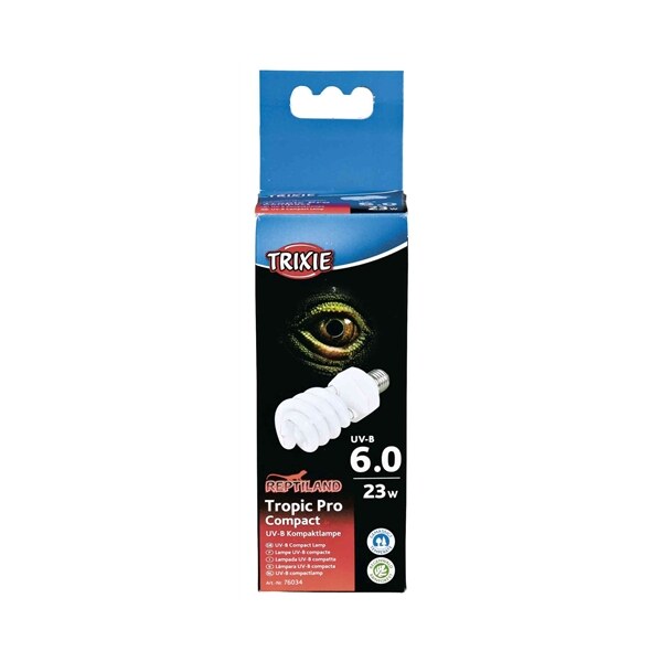 Trixie reptiland tropic pro compact 6.0 uv-b lamp 23watt