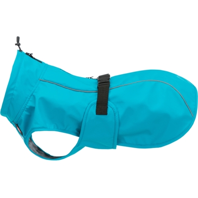 Trixie regenjas hond vimy blauw 35cm