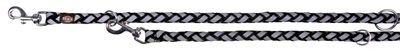 Trixie hondenriem cavo reflective band verstelbaar zwart
