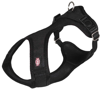 Trixie hondentuig touring comfort soft zwart middel