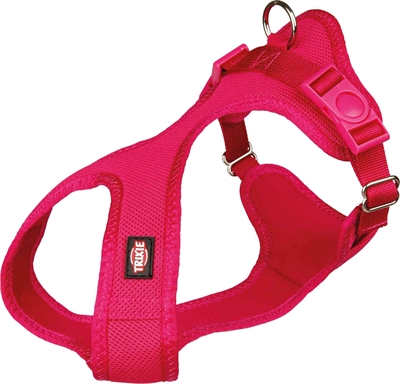 Trixie hondentuig touring comfort soft fuchsia middel