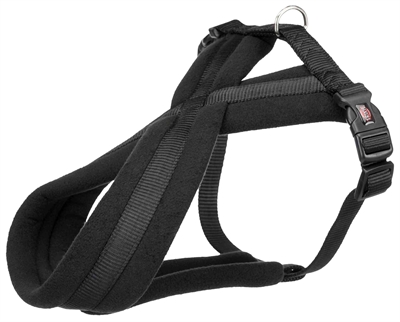 Trixie hondentuig premium touring zwart 70-110cm