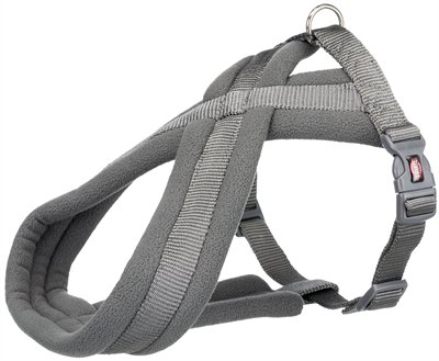 Trixie hondentuig premium touring grijs 70-110cm