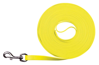 Trixie hondenriem easy life sleeplijn neon geel 10M