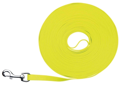 Trixie hondenriem easy life sleeplijn neon geel 15M