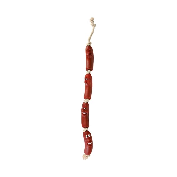 Trixie worstketting met touw vinyl