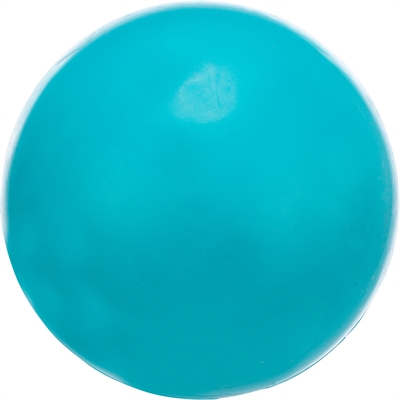Trixie natuurrubber bal zonder geluid blauw