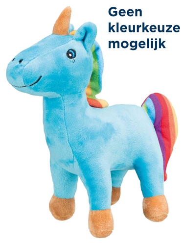 Trixie pluche eenhoorn met geluid assorti