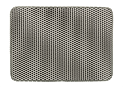 Trixie opvangmat voor kattenbakken eva grijs groot