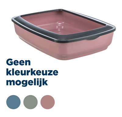 Trixie kattenbak brisko met rand assorti