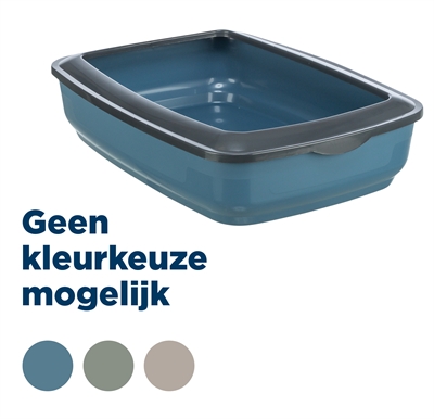 Trixie kattenbak mio met rand assorti