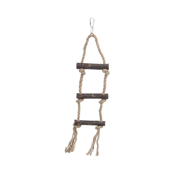 Trixie knoopladder schorshout / sisal 3 treden