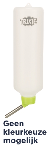 Trixie drinkfles kunststof met draadbeugel assorti 450ml