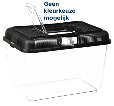 Trixie reptiland transport- en voederbox assorti middel