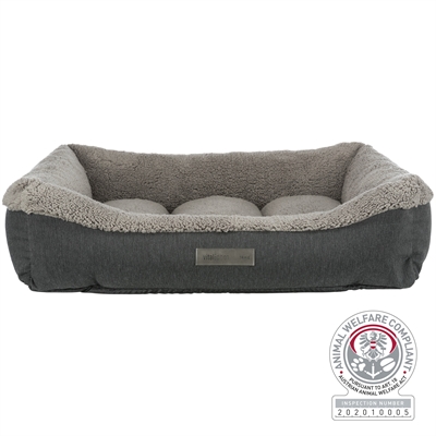 Trixie vital hondenmand bendson orthopedisch grijs klein