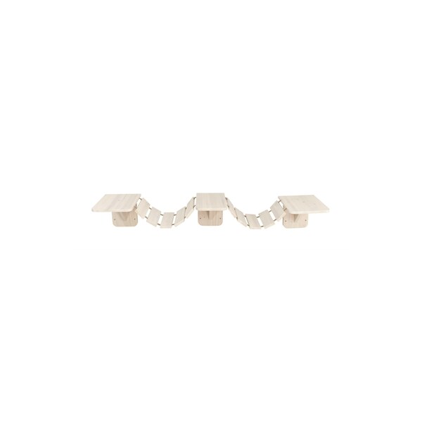 Trixie klim / klauterladder wand wit