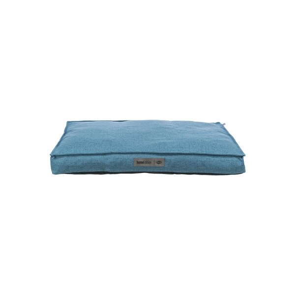 Trixie kussen talis hoekig blauw middel