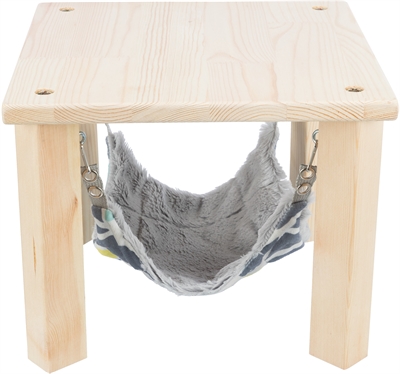 Trixie schuilplaats met hangmat sunny assorti / grijs middel