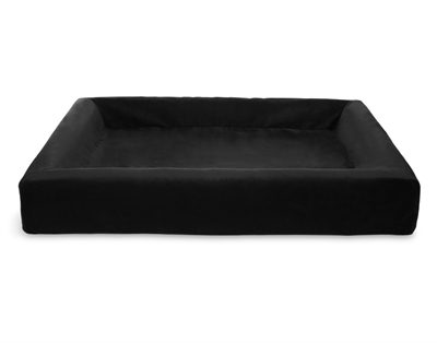 Bia bed royal fluweel hoes hondenmand zwart groot
