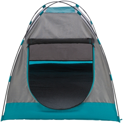 Trixie tent voor honden donkergrijs / petrol middel
