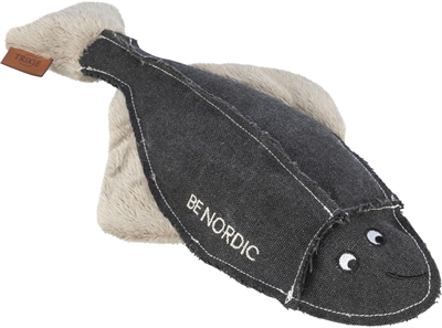 Trixie be nordic hondenspeelgoed schol hajo stof / pluche