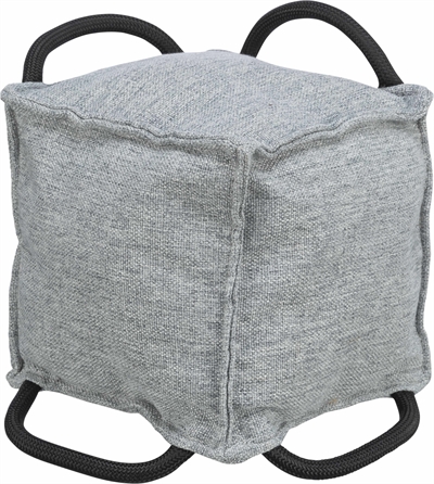 Trixie citystyle be eco hondenspeelgoed kubus met touw stof gerecycled