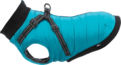 Trixie hondenjas pontis met tuig aqua 33cm