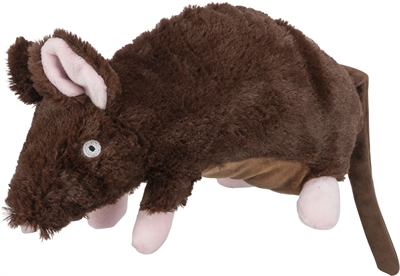 Trixie be eco hondenspeelgoed rat pluche gerecycled
