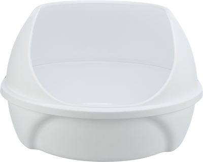 Trixie kattenbak simao hoge rand wit