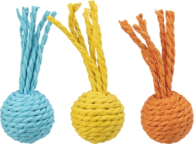 Trixie kattenspeelgoed ratelbal papieren koord