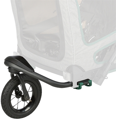 Trixie joggingkit voor fietskar 12804 grijs / salie