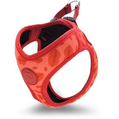 Morso hondentuig body mesh gerecycled lipstick roze 45cm